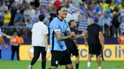 Darwin Núñez, uno de los goleadores de la Copa América 2024, festeja la victoria de su selección ante Brasil.