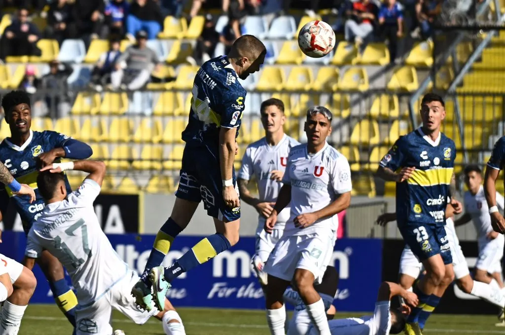 Universidad de Chile cayó por 2-1 ante Everton en el estadio Sausalito de Viña del Mar. (Foto: Photosport)