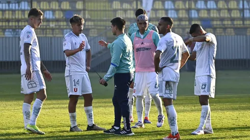 Universidad de Chile cayó por 2-1 ante Everton en la semifinal ida de la zona centro-norte de la Copa Chile. (Foto: Photosport)