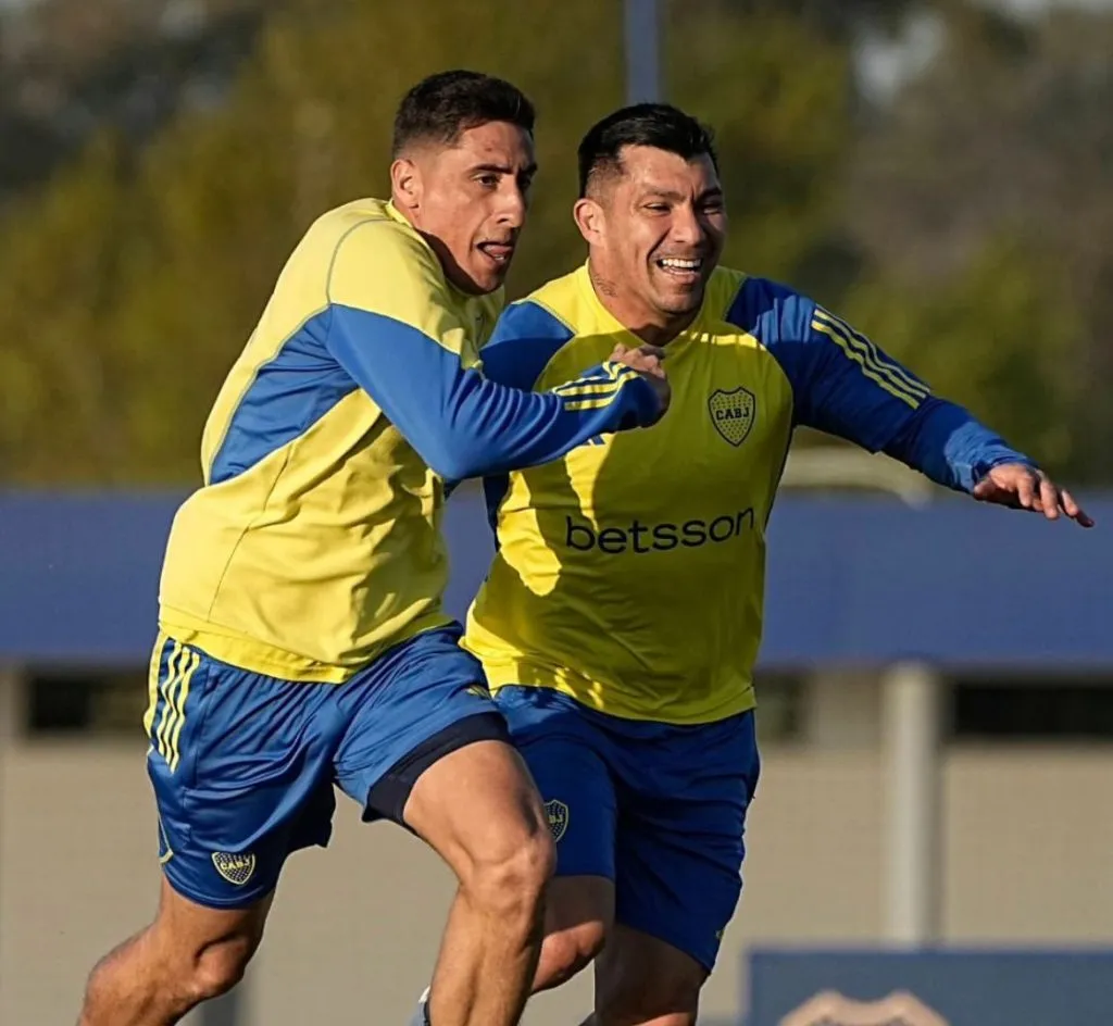 Medel se perfila como pieza clave en Boca | Foto: Instagram