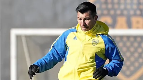 El ingrato redebut no oficial que tuvo Gary Medel en Boca Juniors