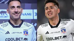 Javier Correa y Guillermo Paiva pueden compartir delantera en Colo Colo. (Foto: Photosport)