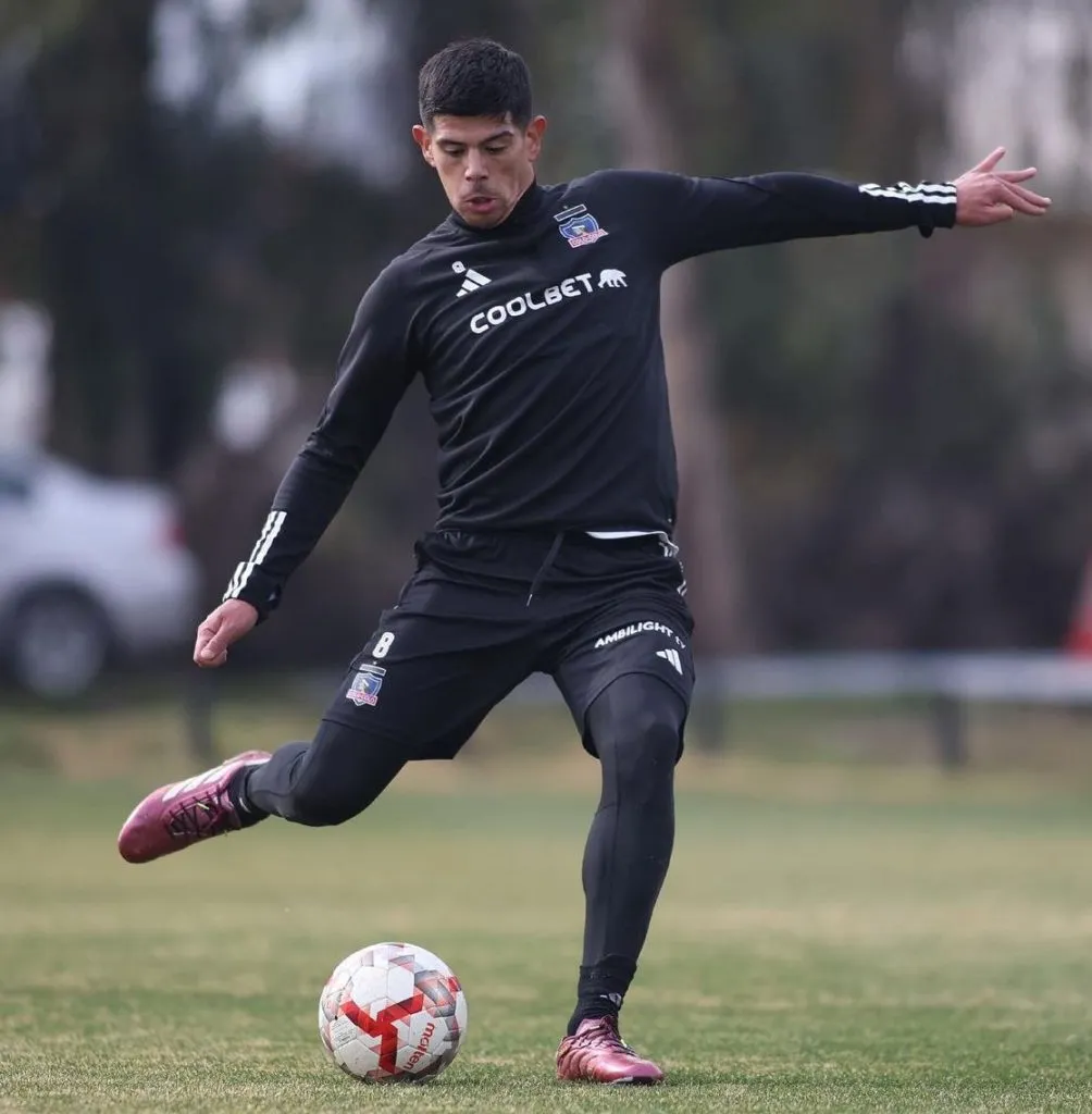 Esteban Pavez ya entrena junto a Colo Colo tras la eliminación de Chile en la Copa América 2024.
