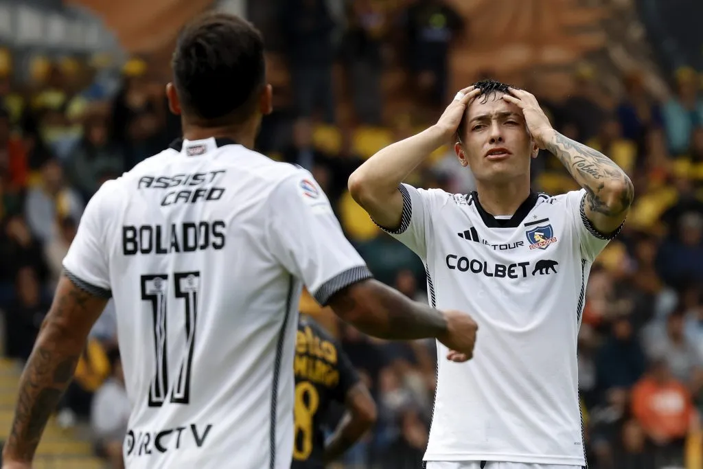 Rodrigo Herrera avisa que Cristian Zavala y Marcos Bolados están en riesgo de salir del once estelar de Colo Colo (Foto: Photosport)