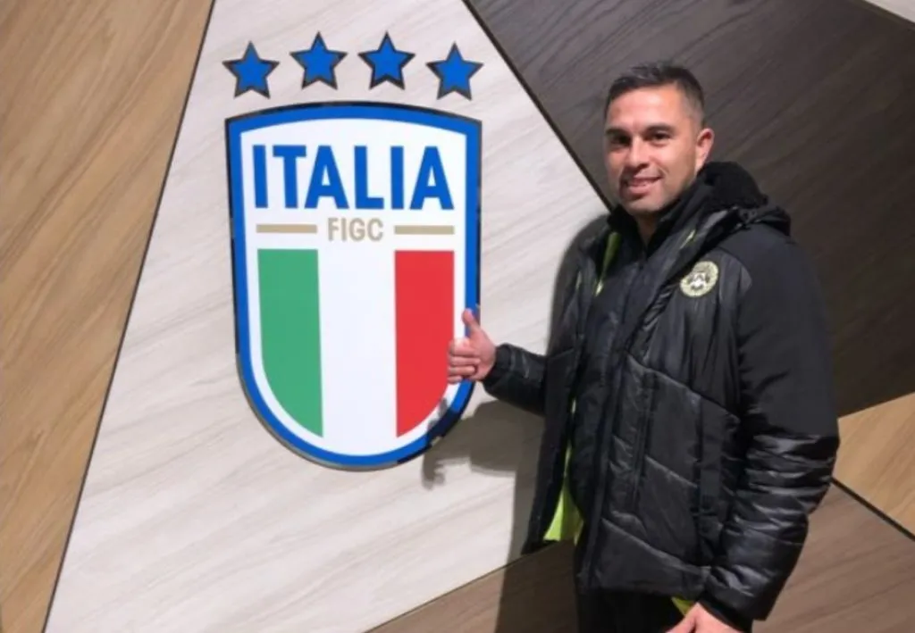 El ex seleccionado nacional Julio Gutiérrez, actualmente es parte del Udinese.