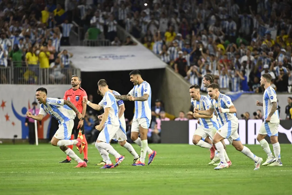 Argentina clasifica a semifinales de la Copa América. (Foto: Photosport)