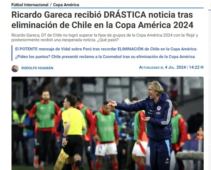 Así pregonaba la publicación de Diario Líbero de Perú (Captura)