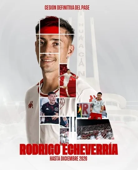 La publicación de Huracán por Echeverría (X)