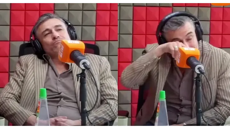 Solabarrieta no aguantó la emoción y soltó algunas lágrimas.
