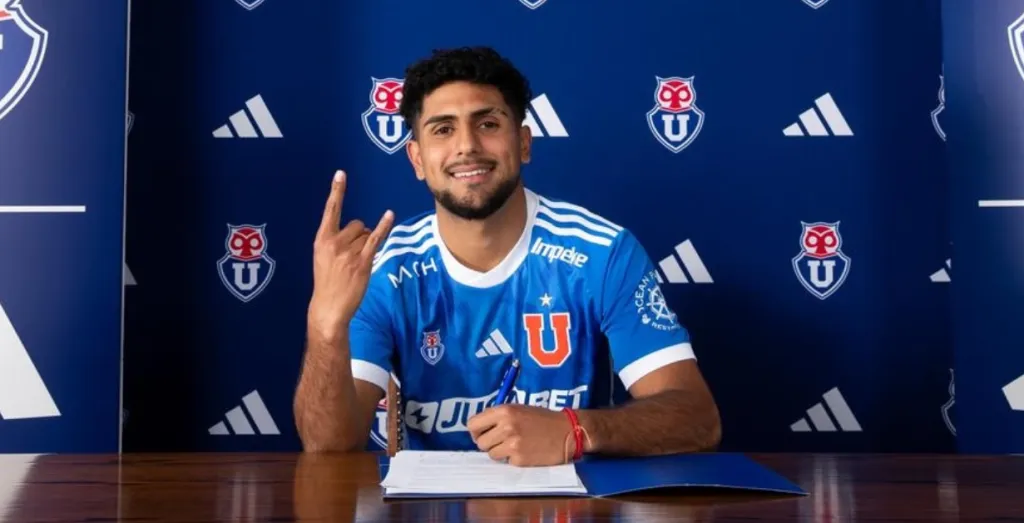 El vínculo de Antonio Díaz con la U es hasta fines del 2027 | FOTO: Universidad de Chile