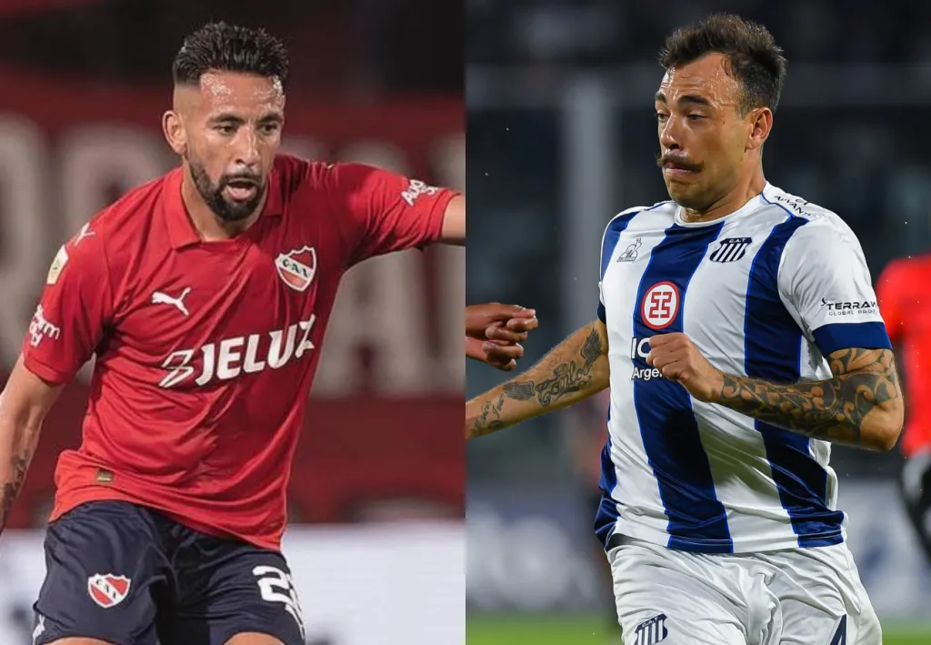 Mauricio Isla juega en Independiente y Matías Catalán en Talleres de Córdoba.