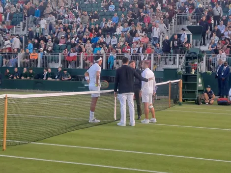 ¿Cómo? Sorpresivo gesto del rival de Tabilo por suspensión del partido en Wimbledon
