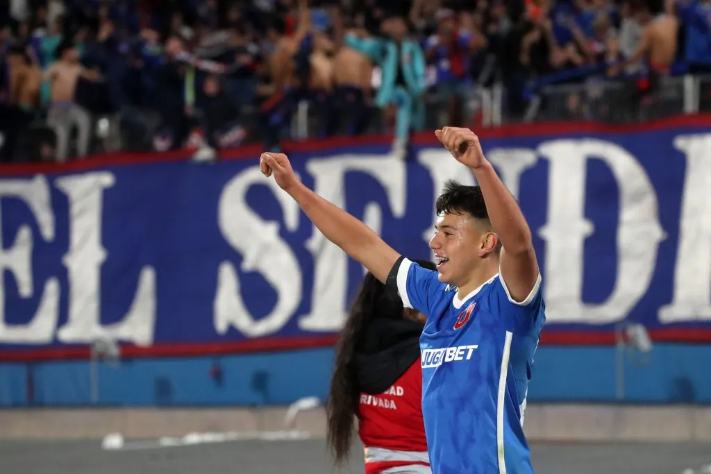 Ignacio Vásquez vivió su primera titularidad en Universidad de Chile.