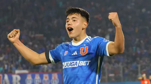 Ignacio Vásquez vuelve locos a los hinchas azules.