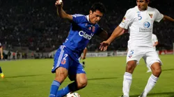 Marcos González festeja la titularidad de Ignacio Vásquez en Universidad de Chile.