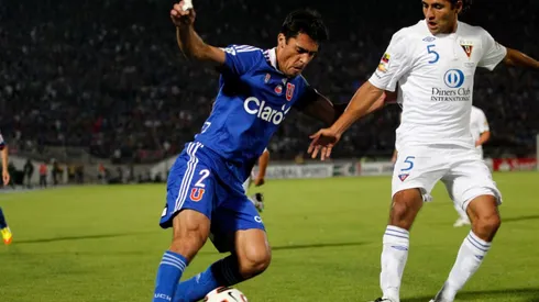 Marcos González festeja la titularidad de Ignacio Vásquez en Universidad de Chile.