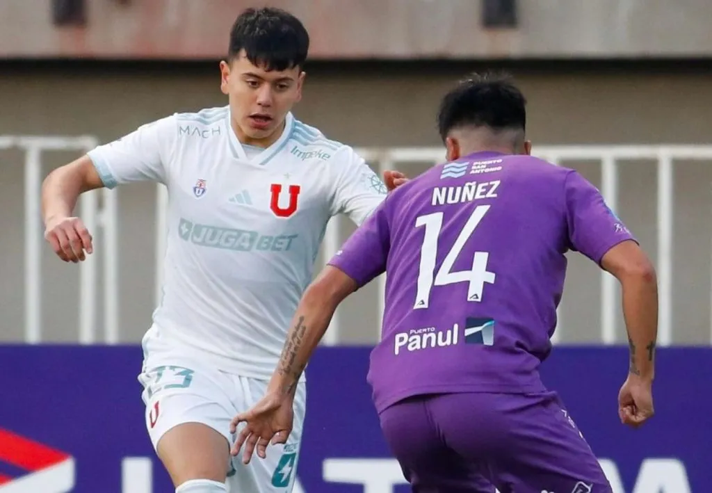 Ignacio Vásquez ilusiona a Universidad de Chile. Foto: UCH.