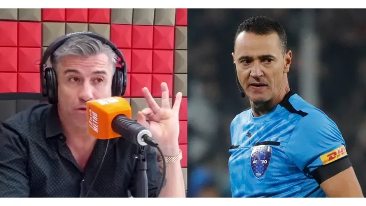 El relator nacional se las cantó clarita al árbitro colombiano.