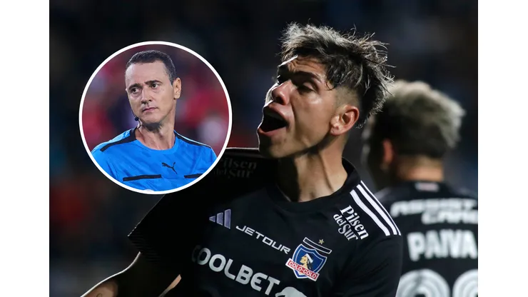Carlos Palacios criticó el arbitraje de Wilmar Roldán. (Foto: Photosport)