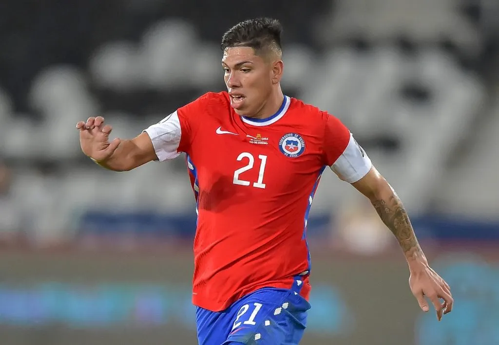 Carlos Palacios jugó la Copa América 2021 con la Selección Chilena. (Foto: Photosport)