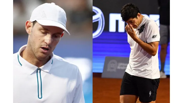 Nicolás Jarry y Cristián Garín cayeron en Wimbledon