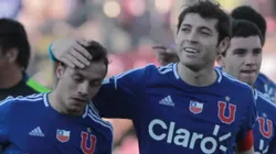 Rojas y Díaz vieron juntos el triunfo azul en Coquimbo.