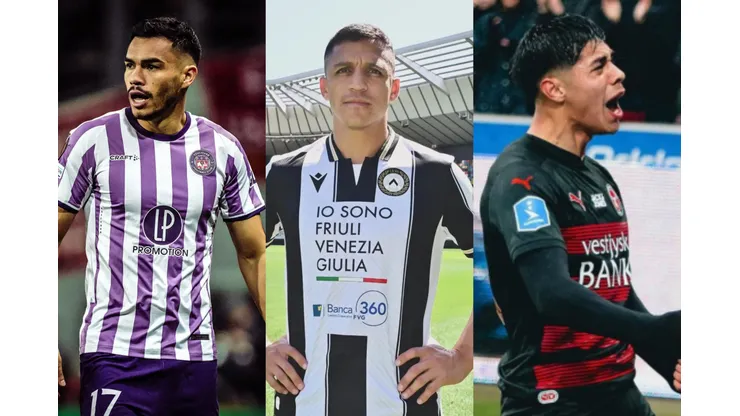 Varios chilenos verán acción con sus clubes en Europa