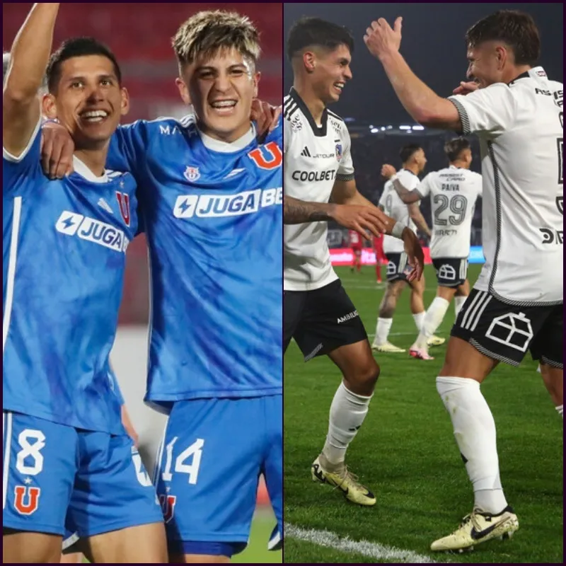 La U y Colo Colo: Dos que pelearán por el título (Photosport)