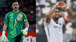 Claudio Bravo mira con atención la participación de Colo Colo en la Copa Libertadores.
