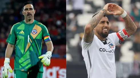 Claudio Bravo mira con atención la participación de Colo Colo en la Copa Libertadores.