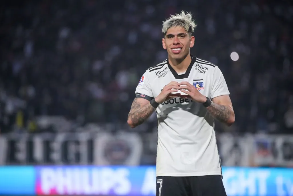 Carlos Palacios fue figura de Colo Colo ante Ñublense.