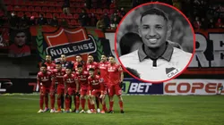 El homenaje del capitán de Ñublense a Juan Izquierdo