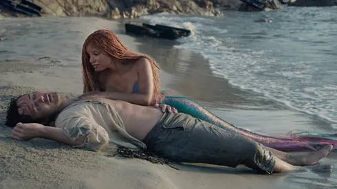 Una escena de La Sirenita, en su versión de acción real.