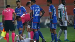 Nelson Sepúlveda quedó sangrando tras manotazo de Darío Osorio.