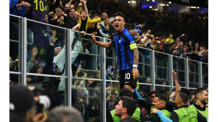 Lautaro Martínez fue el autor del gol del triunfo para Inter