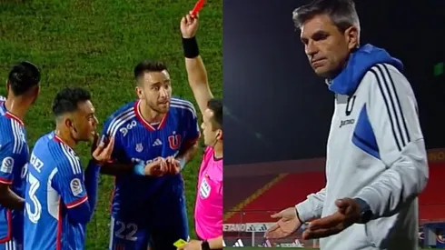 Osorio y Pellegrino expulsados en Universidad de Chile ante Cobresal