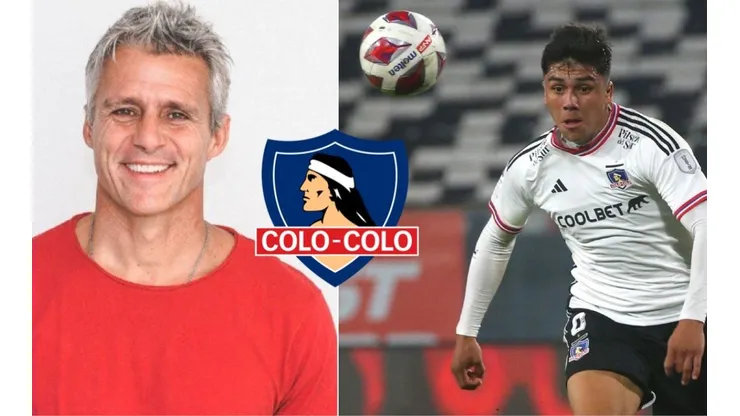 Waldemar Méndez le pone todo el respaldo a Damián Pizarro en Colo Colo