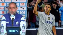 Tudor alabó a Alexis en conferencia de prensa.