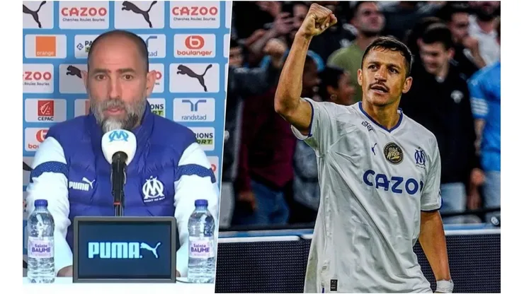 Tudor alabó a Alexis en conferencia de prensa.