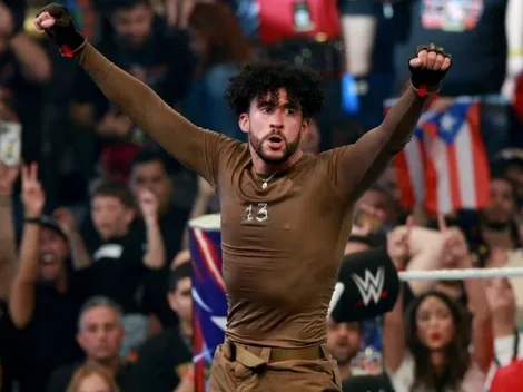 Bad Bunny histórico: Luce lesiones tras Backlash