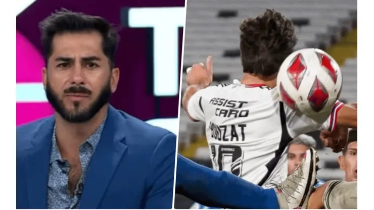 Herrera no quedó conforme con el trabajo del VAR.