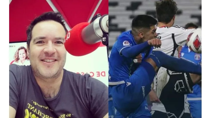 Caamaño zanjó la polémica jugada en que no le cobraron penal a Audax.