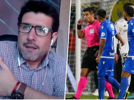 Eguiluz al árbitro: "Penal para Colo Colo ¿Y para el rival cuándo compadre?"