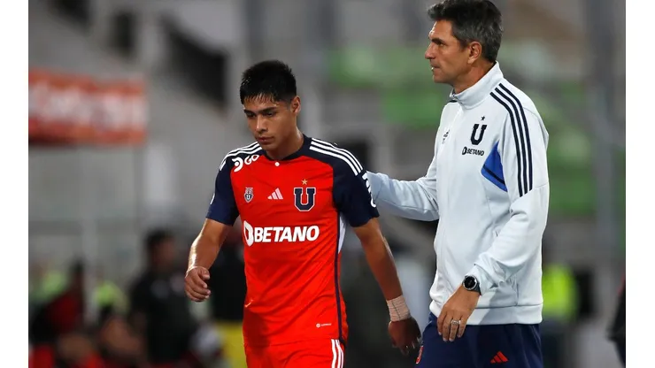 Mauricio Pellegrino no presiona a Darío Osorio y le da todo el respaldo para que haga lo que sabe en la U