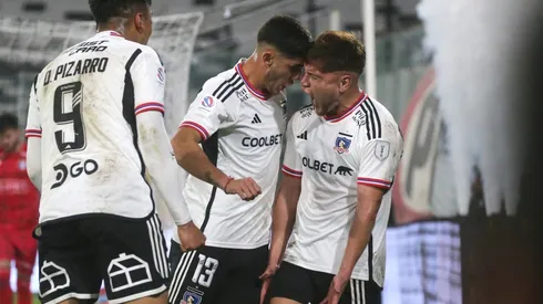 Colo Colo grita con todo la victoria ante Audax Italiano