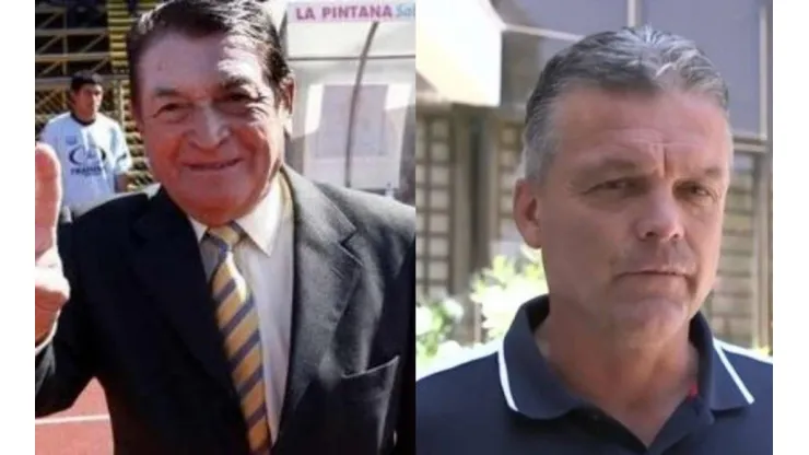 Godoy le pide a Zunino que para de llorar por el penal no cobrado.