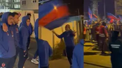 Hasta el doctor de la U vibra con el apoyo de los hinchas en banderazo en la Cuarta Región