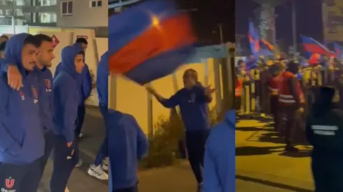 Hasta el doctor de la U vibra con el apoyo de los hinchas en banderazo en la Cuarta Región