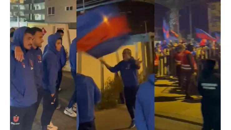 Hasta el doctor de la U vibra con el apoyo de los hinchas en banderazo en la Cuarta Región