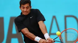 Garín viene de jugar en el Masters 1000 de Madrid